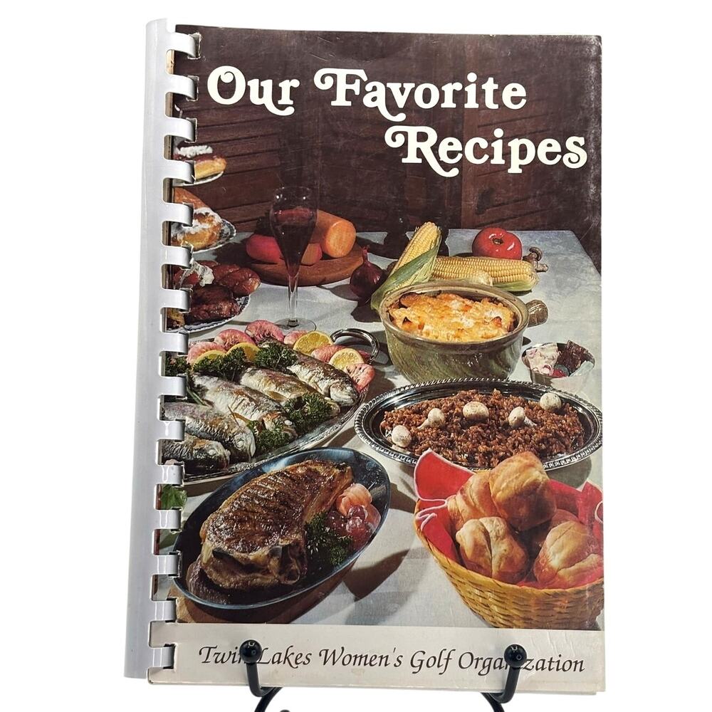 VTG 1991 Our Favorite Recipes - Twin Lakes Women's Golf Organization, Cookbook
